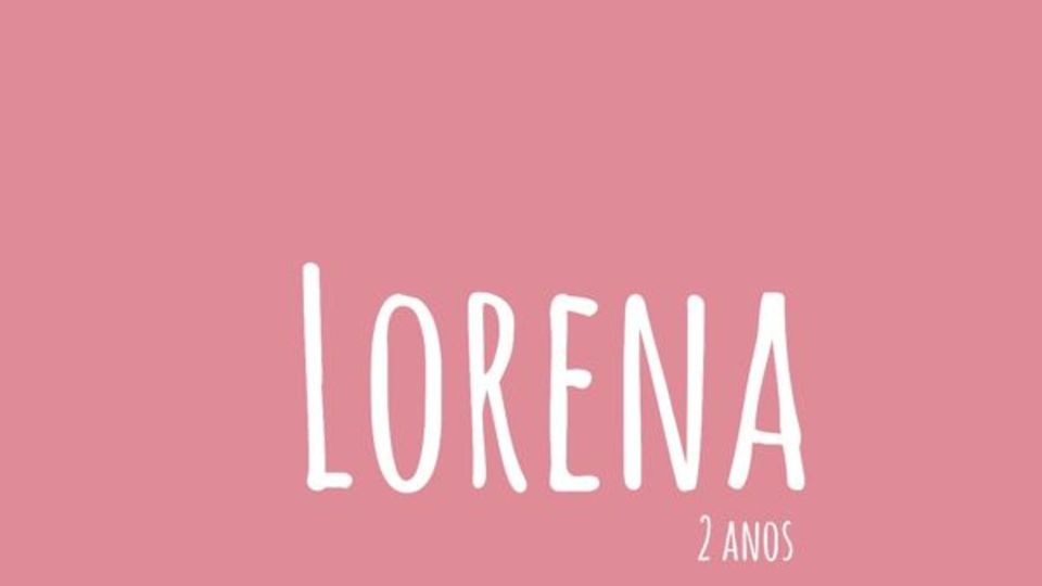 Lorena - 2 anos