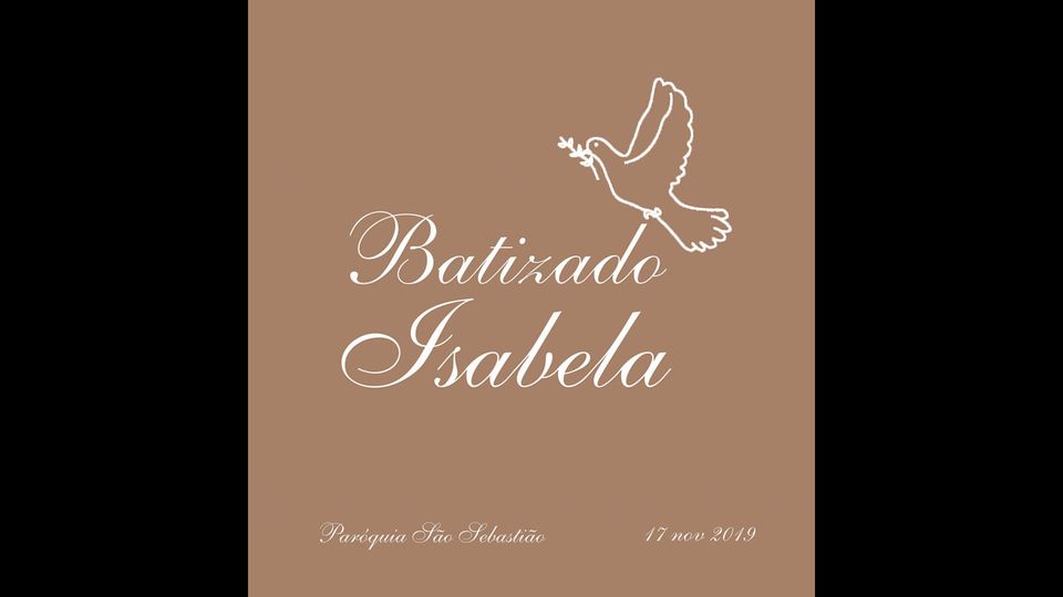 Batizado - Isabela