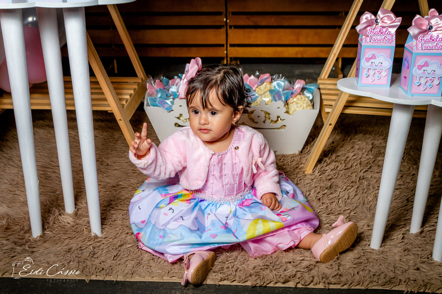 Um ano de acompanhamento do crescimento - Isabela